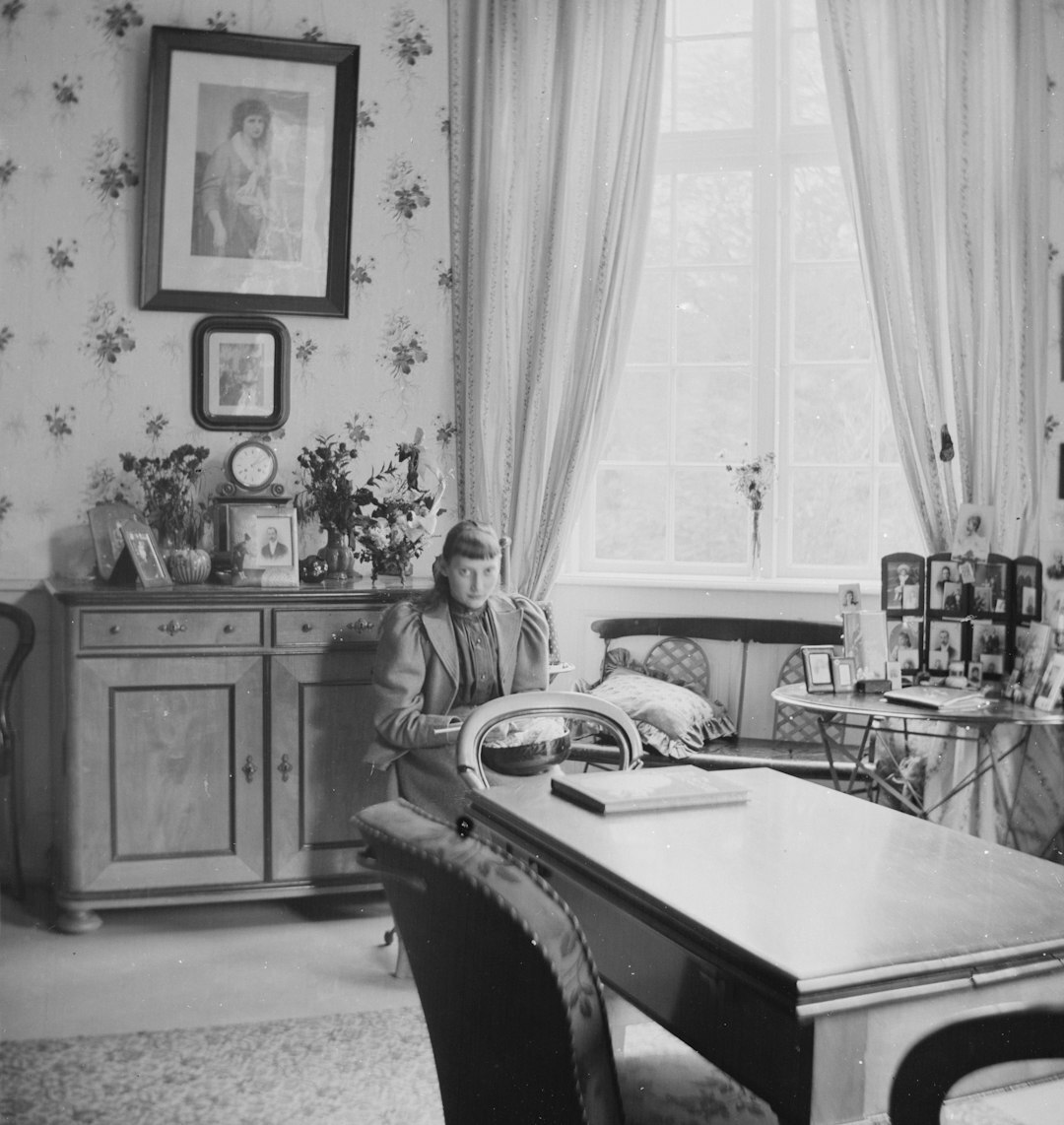 Portrait of the editor in chief, a Danish woman photographer
